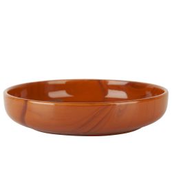 Тарелка глубокая "Wooden Grain" d=18см v=600мл (min4) (транспортная упаковка)