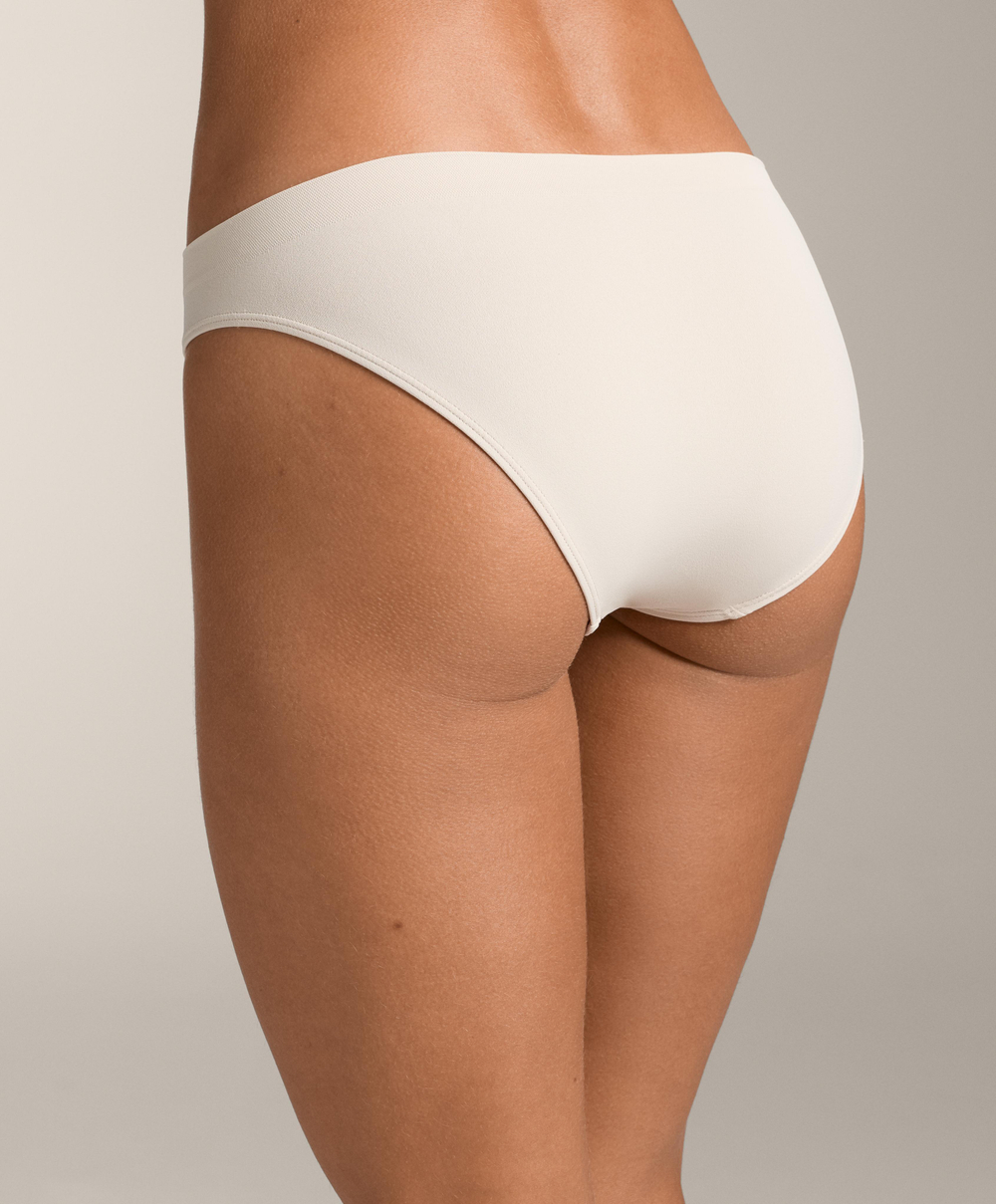 OYSHO Набор из 5 бесшовных классических трусов, бежевый меланж