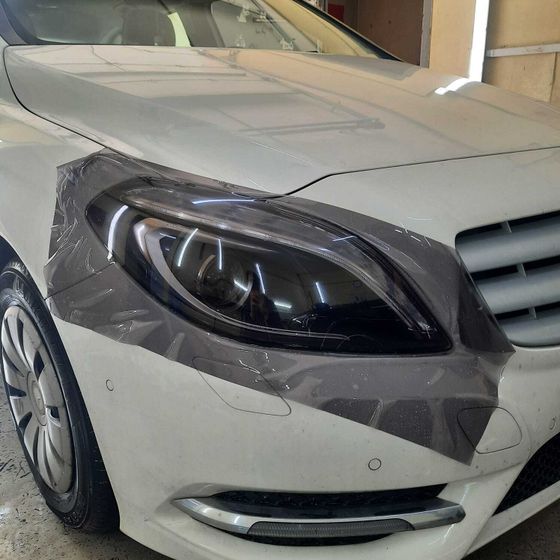 Sunmax Headlight Hybrid Dark Black защитная гибридная антигравийная полиуретановая пленка