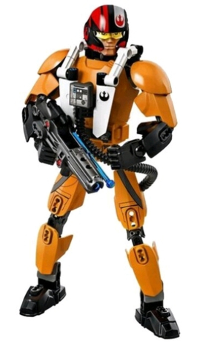 Конструктор 101 деталь, сборная модель, совместим с LEGO, оранжевый