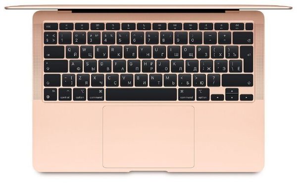 Ноутбук Apple MacBook Air 13 Late 2020 (Apple M1 3200MHz/13.3"/2560x1600/16GB/1TB SSD/Apple graphics 8-core/macOS) Золотой Z12B00049