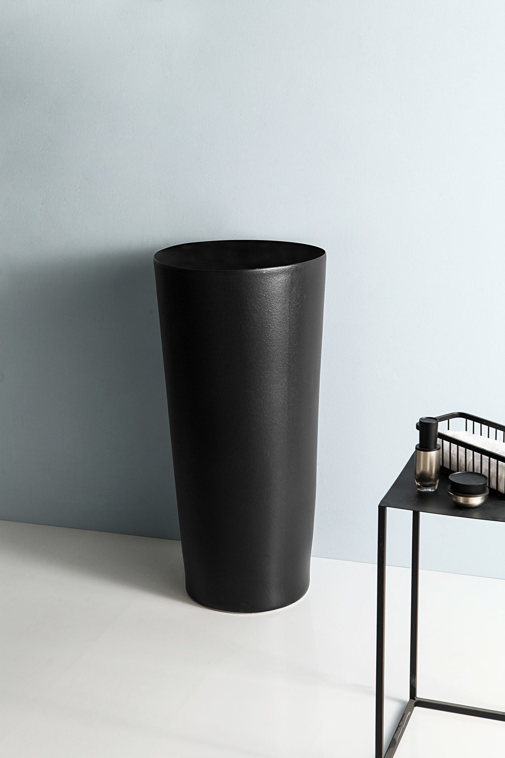 Раковина напольная Gid Nb 130bg  40x40x85 см Черный графит