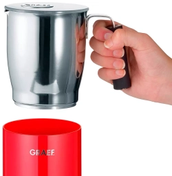 Вспениватель Graef MS 703 красный (MS703EU)
