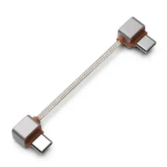 ddHiFi TC03LL USB-C L-Shaped to USB-C L-Shaped Silver