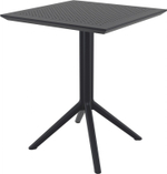 Стол пластиковый складной Siesta Contract Sky Folding Table 60, черный