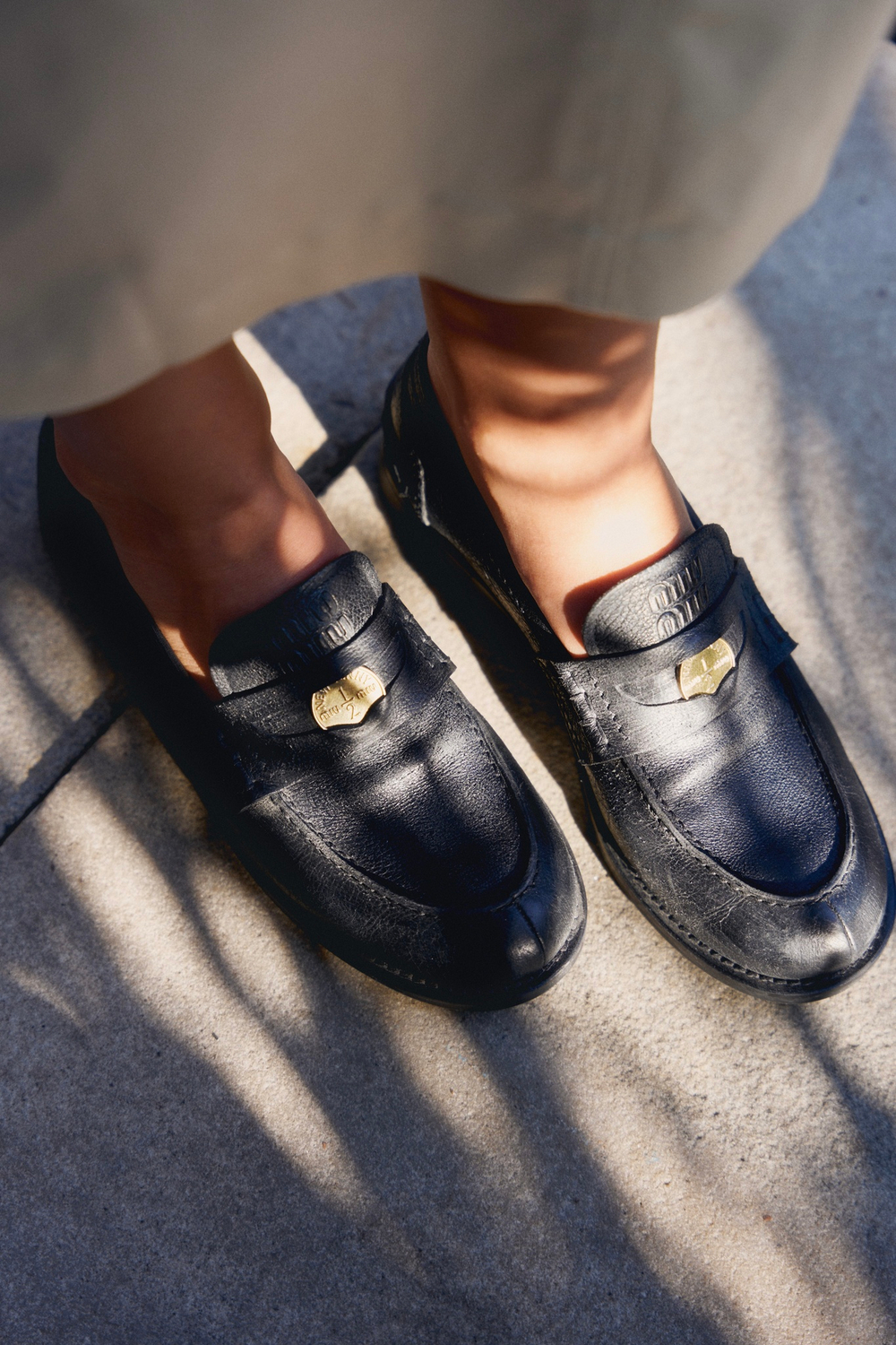 Лоферы Miu Miu