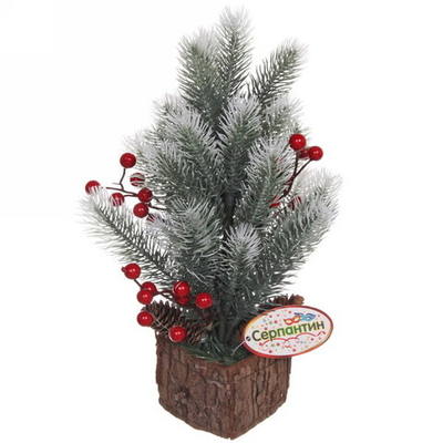 Елка искусственная на пенёчке 36 см «Сказка»
