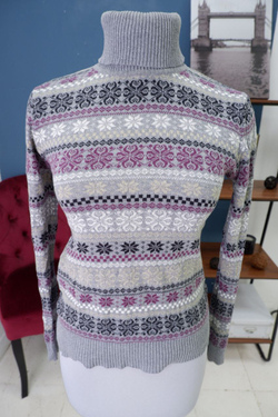 Свитер Oodji с принтом 42 размер