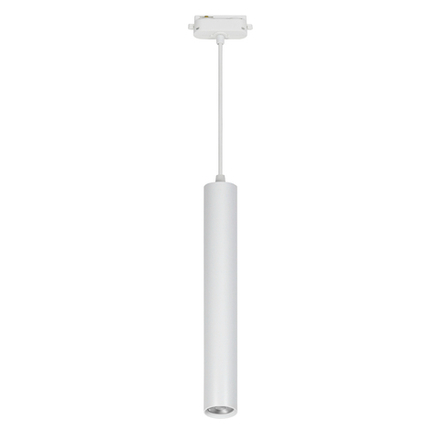 ULB-Q310 18W-4000K WHITE Светильник-прожектор светодиодный трековый. Подвесной. 1500 Лм. Белый свет 4000К. Корпус белый. ТМ Volpe