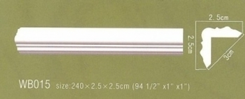 Молдинг гибкий WB015