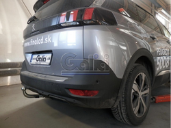 Фаркоп оцинкованный Galia P047A для Peugeot 5008 2017-(паспорт и сертификат в комплекте)(без электрики)
