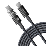 USB-C Кабель Baseus Display 2 Charging+Data 100W 1-2m - Cosmic Black