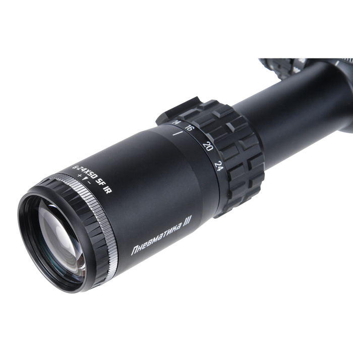 Прицел оптический Veber Пневматика III 6-24X50 SF IR