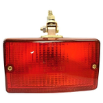 Фонарь противотуманный задний, красный для автомобилей ПАЗ 24V (крепл. болт) (разъем 282080)