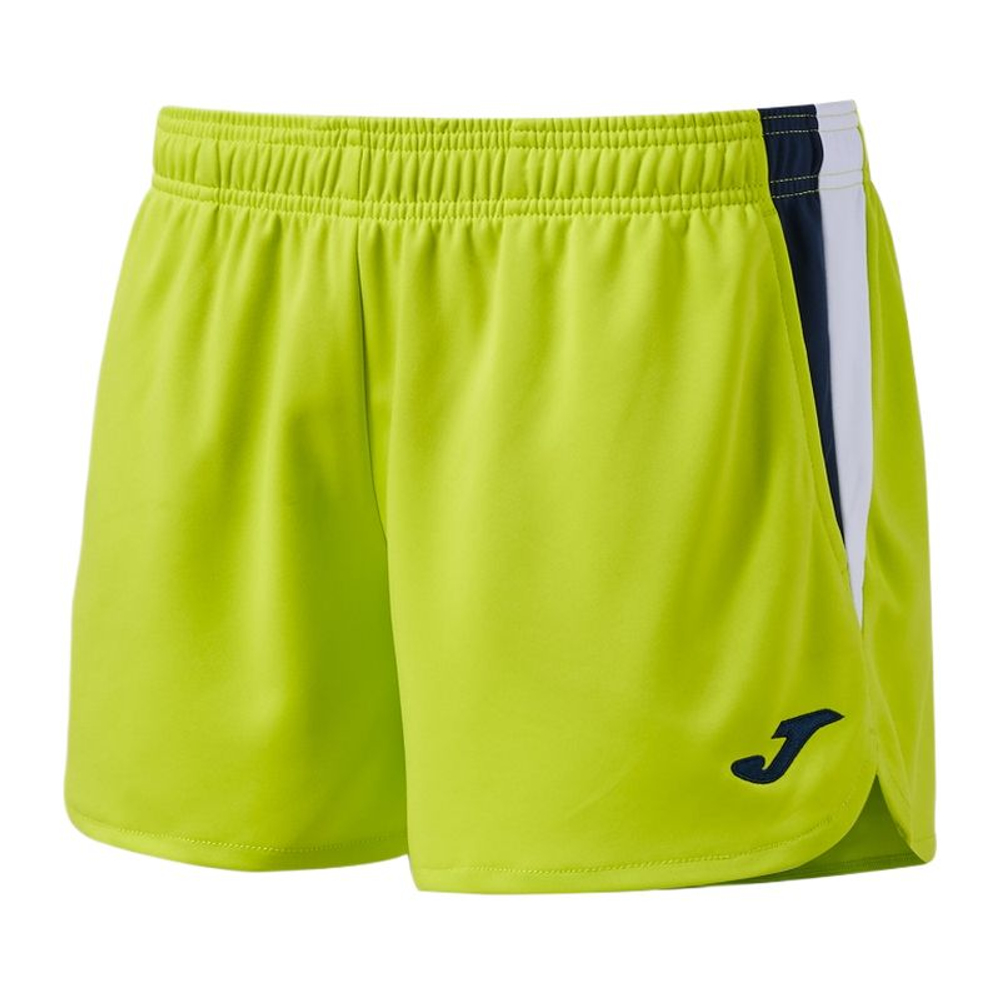 Женские Шорты теннисные Joma Terra - lime/dark navy
