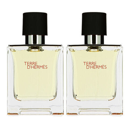 Туалетная вода Hermes Terre d'Hermès древесно-восточный аромат 2 x 50 мл