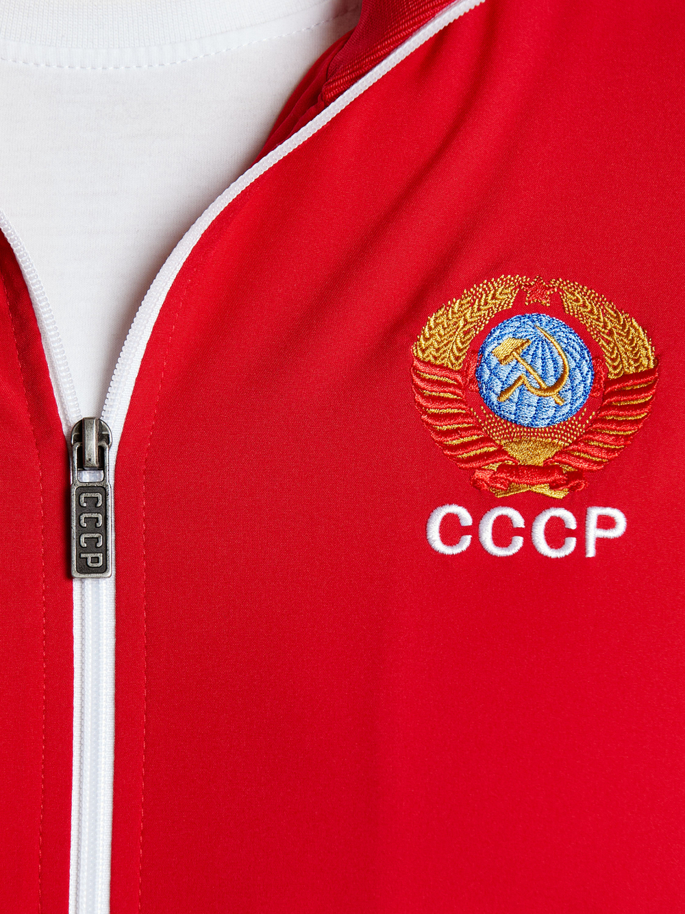 Спортивный костюм мужской СССР 15M-RT-1744 красный