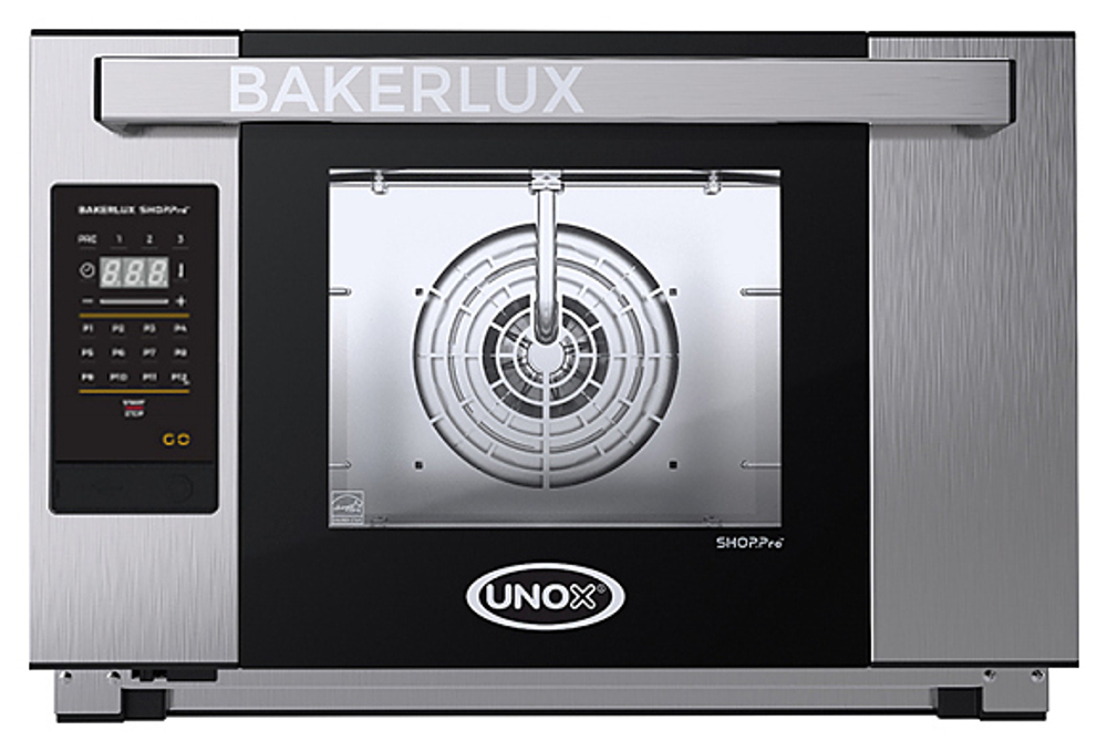 Печь конвекционная UNOX XEFT-03HS-EGDN без сливного отверстия