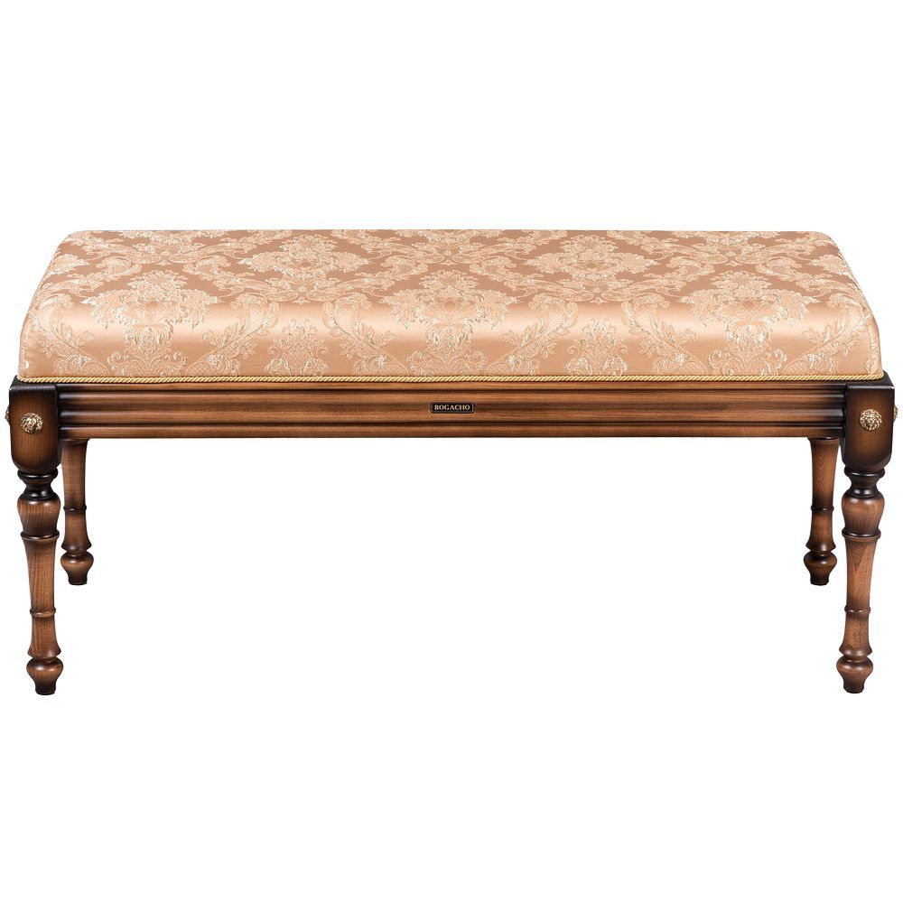 Банкетка Классика 2 Орех(Д) Каледония Мокка