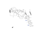 Прокладка впускной трубы для SUZUKI DF2.5