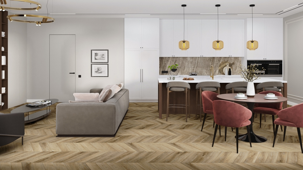 LVT-плитка Damy Floor DF06-Ch-LVT Амбуаз/Amboise