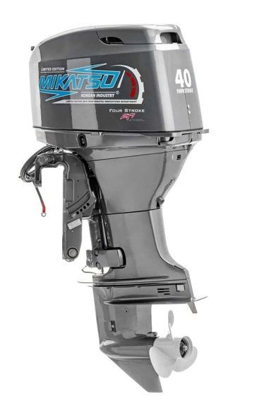 Комплект Алюминиевая лодка (катер) Mikatsu (Микатсу) 470 (Z43) Premium + мотор Mikatsu MF40FEL-T-EFI