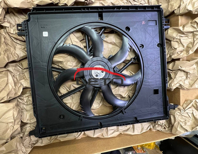 Вентилятор в сборе с двигателем (диффузор радиатора) 16360-F0100 16360F0100