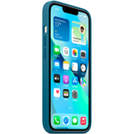 Силиконовый чехол с поддержкой MagSafe Apple Silicone Case для iPhone 13, Blue Jay (Полярная лазурь)