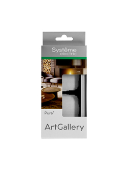 Рамка 2-м ArtGallery Pure органич. стекло алюм. SE GAL320302