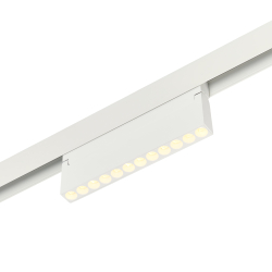 Трековый магнитный светодиодный светильник 12W 48V MyFar FlowPoint MT0213-12W3K-W