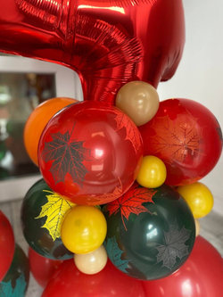 Воздушные шары медведь/мишка барни/школа №1261