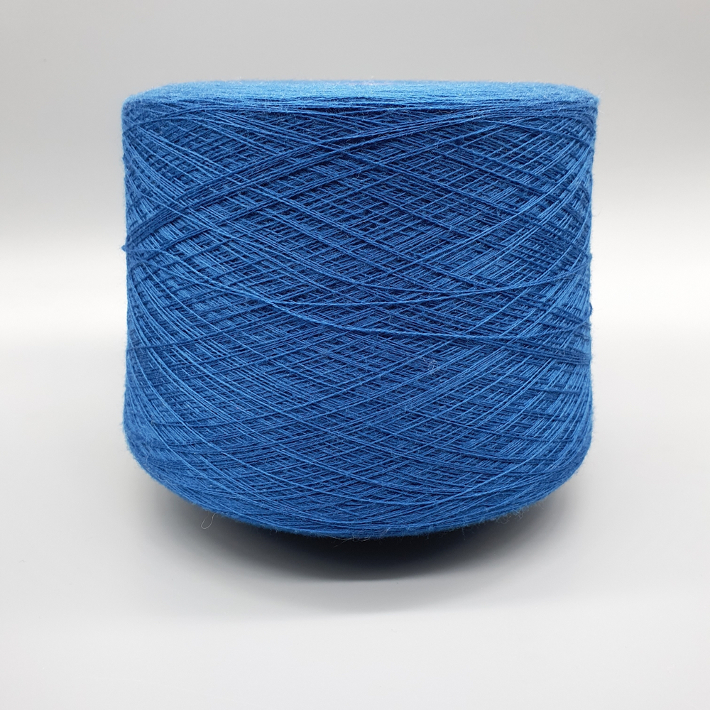 Пряжа Zegna Baruffa Cashwool UNITO 2/36 (100% мериносовая шерсть), 1800м/100гр, синий