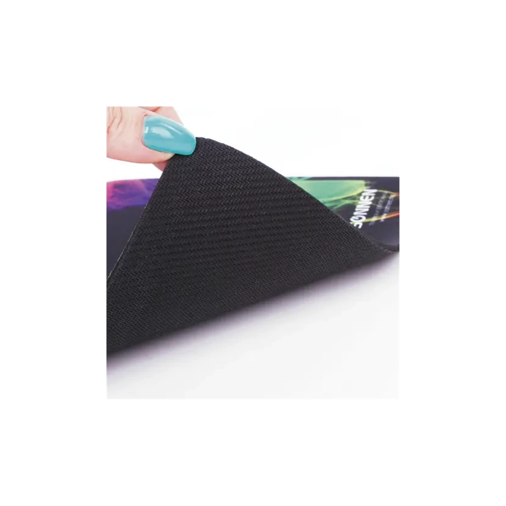 Коврик для мыши SONNEN "SMOKE", резина + ткань, 220х180х3 мм, 513289