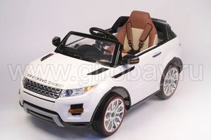 Детский электромобиль River Toys Range Rover A111AA VIP белый
