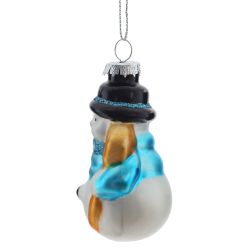 GAEM Украшение новогоднее "Снеговик", L5 W4 H9,5 см, 3в.