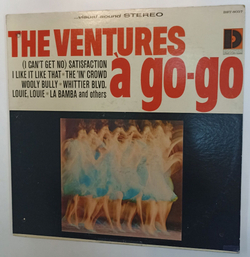 Винтажная виниловая пластинка The Ventures A Go Go (USA 1965)