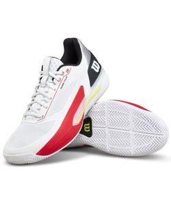 Теннисные кроссовки Wilson Rush Tour 5 - white/black/infrared