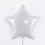 F Шар Звезда 18''/46 см, Белый (БГ-15)