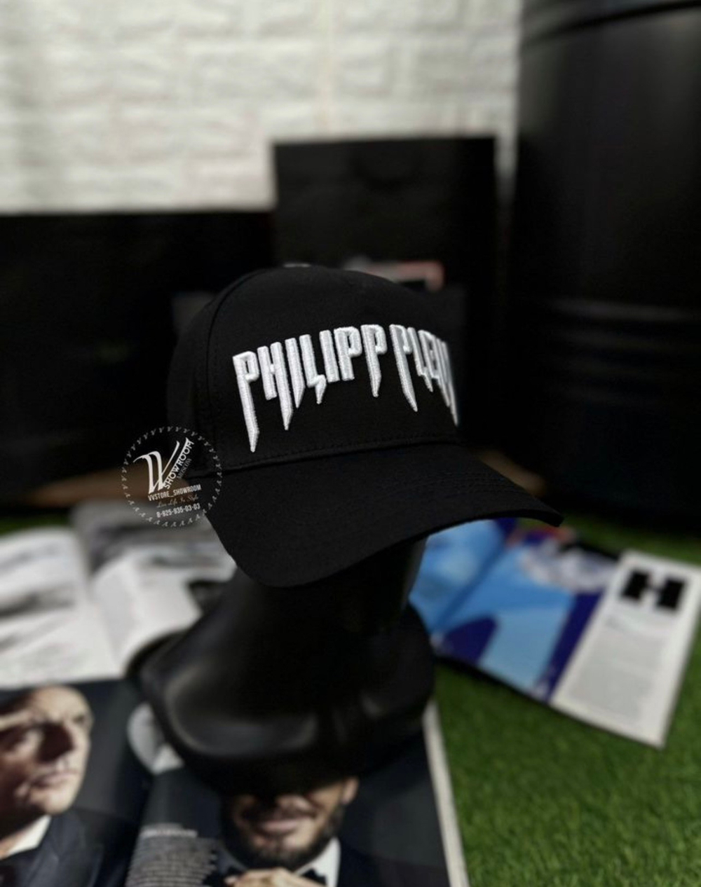 Бейсболка Philipp Plein премиум