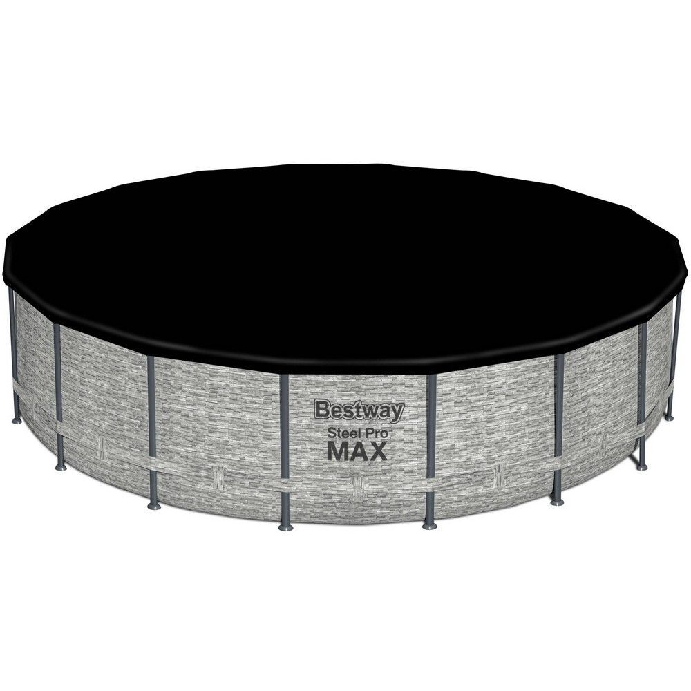 Каркасный бассейн Bestway Steel Pro 5618Y (549х122 см), с картриджным фильтром, лестницей и защитным тентом