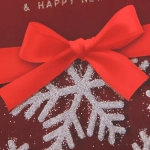 Пакет подарочный «Новогоднее поздравление» 26*32*10 см