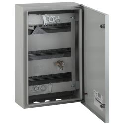Корпус металлический навесной ЭРА SIMPLE ЩРН-36 (480х300х120) IP31 УХЛ3 серый | Корпуса металлические модульные