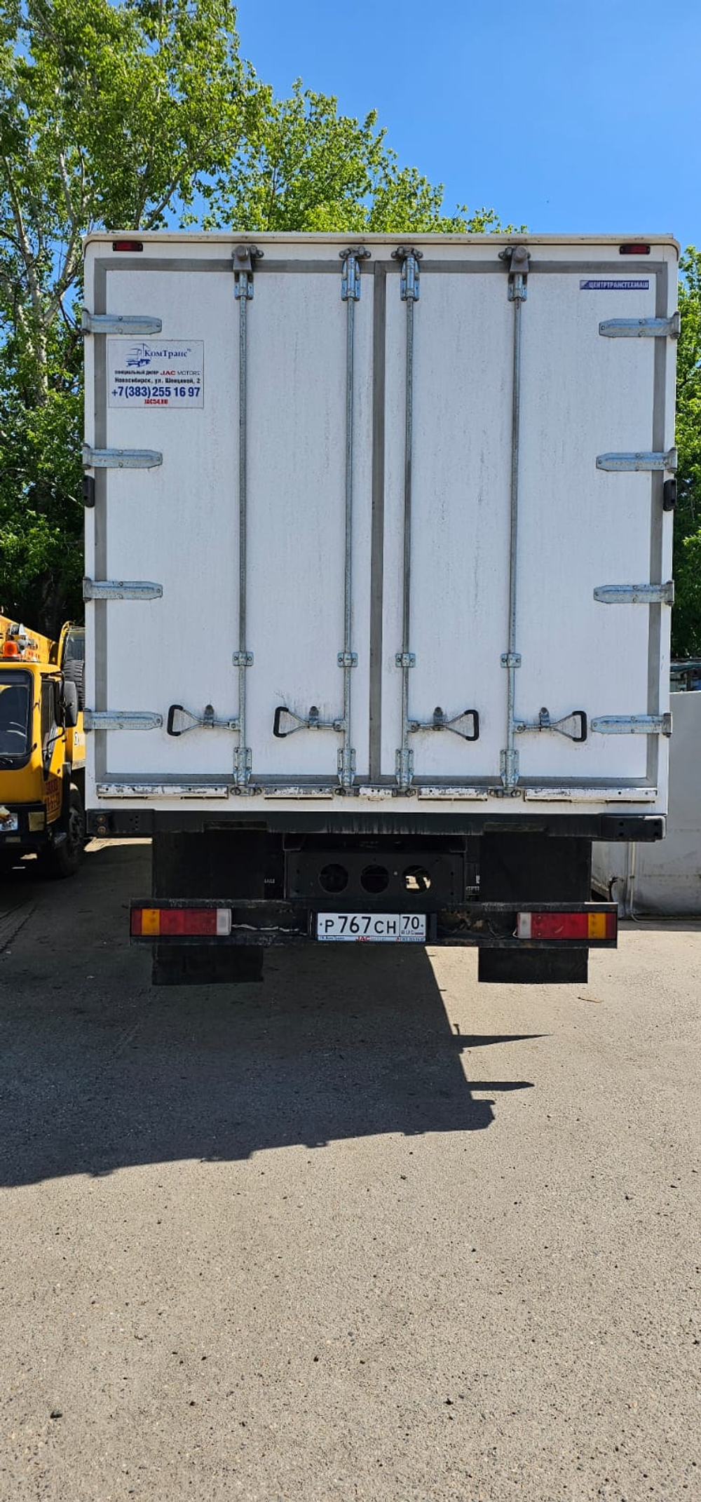 АВМАТЕХ 3395* на шасси JAC N200 6x2 Изотермический/рефрижератор 3395J1 (Рефрижератор, Дизельный, 6,7