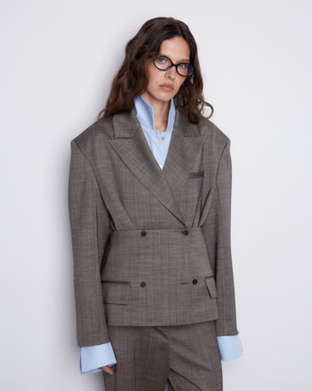 Баска из шерсти Стелла Маккартни умбра