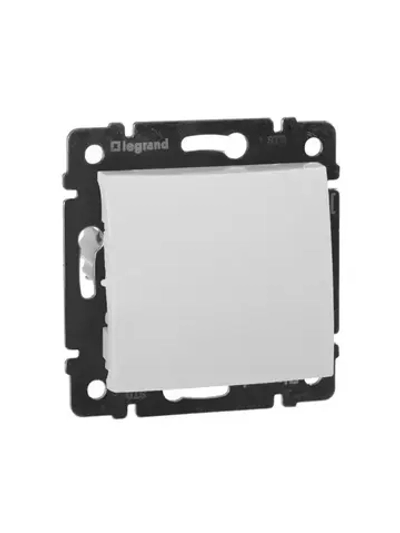 Legrand Valena Выключатель одноклавишный / Цвет: Белый 1 шт.