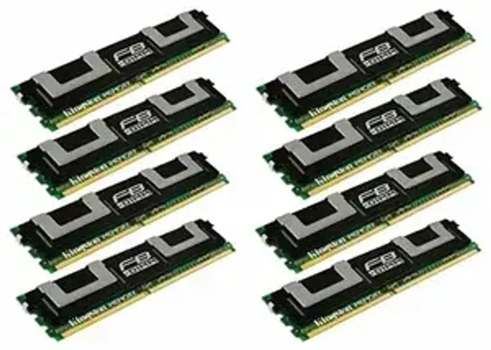 Оперативная память Kingston DDR-II FBDIMM 64GB(8x8Gb) PC2-5300 667MHz FBD KTH-XW667/64G