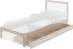 Остин (подростковая) М24 Ящики для кровати