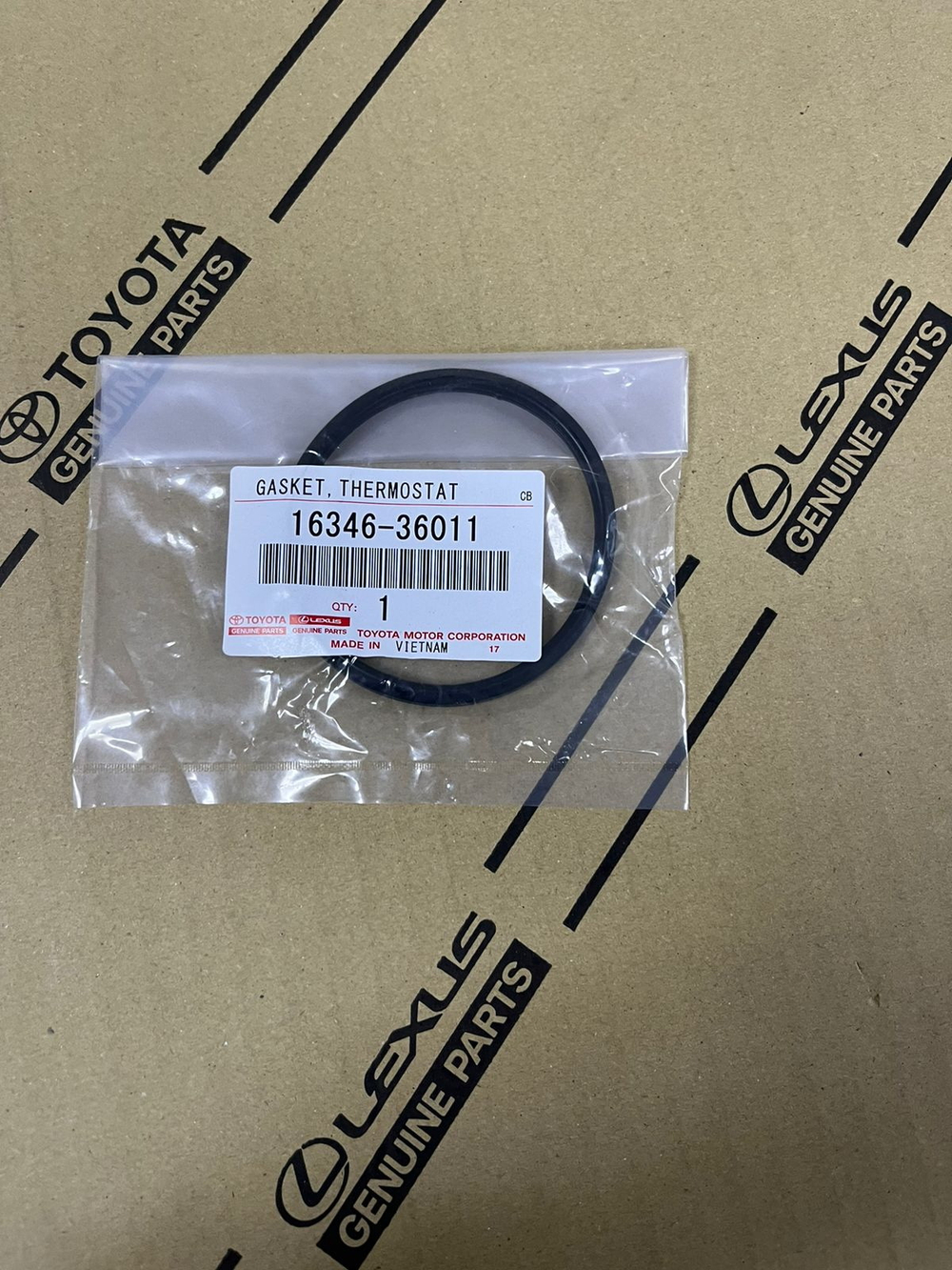 Прокладка Резиновая Toyota 1634636011