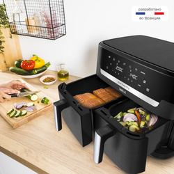 Аэрогриль Tefal Dual Easy Fry EY9428E0