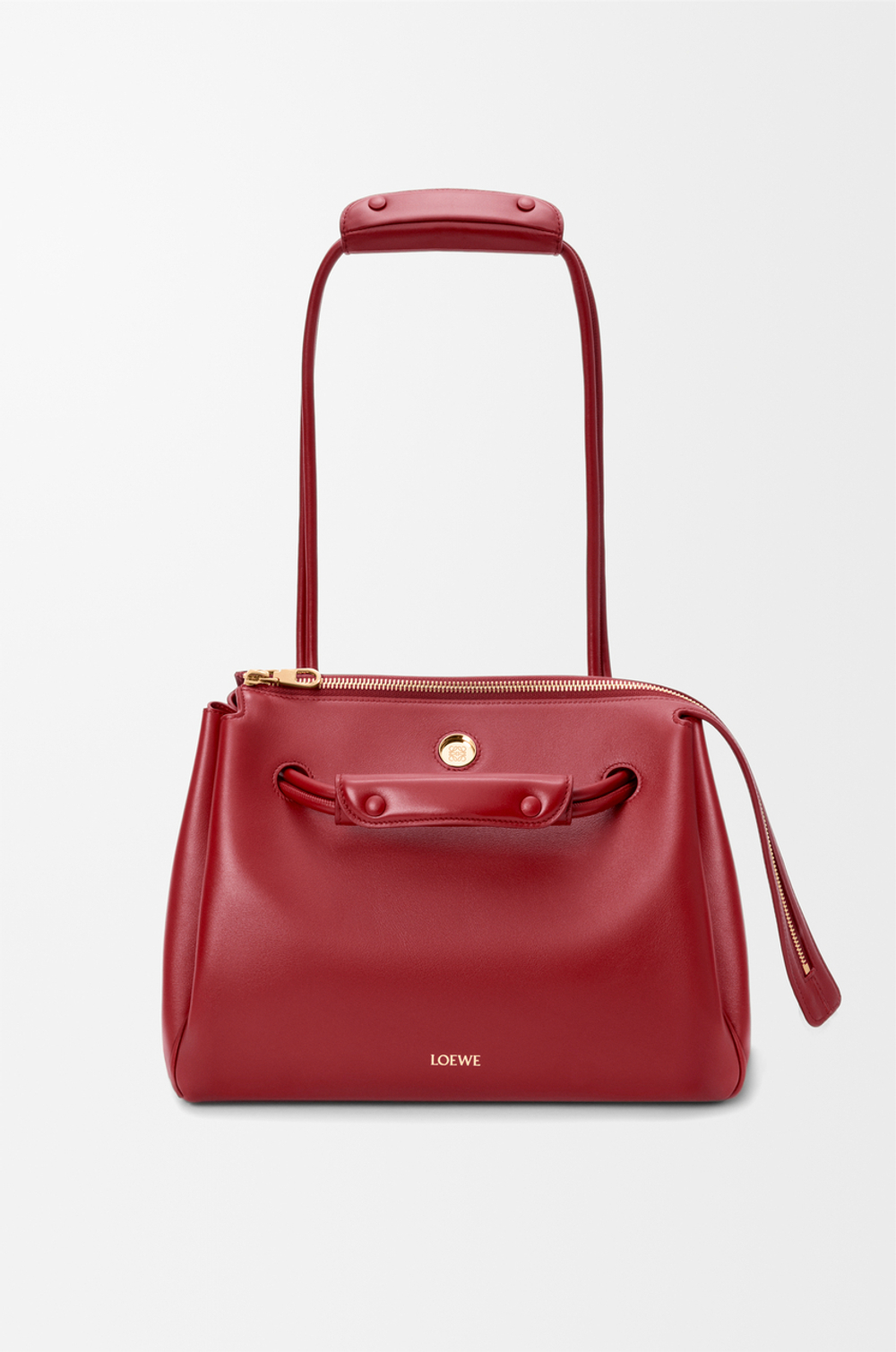 Loewe Сумка Madrid среднего размера из мягкой телячьей кожи, красный